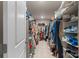 Large walk-in closet with organized shelving and ample storage space for clothing and accessories at 17637 Snug Harbor Rd, Charlotte, NC 28278