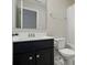 Modern bathroom with vanity, mirror, and toilet at 18619 Mainsail Ct, Lancaster, SC 29720