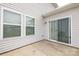 Back patio area with sliding glass doors and lots of natural light at 2116 Morgan Hills Dr, Albemarle, NC 28001