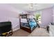 Bedroom with a bunk bed, desk, and a window at 237 River Clay Rd, Fort Mill, SC 29708