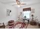Bright bedroom featuring a decorative rug and window seat with natural lighting at 409 Ridge Rd, Clover, SC 29710