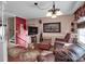 Living room boasts hardwood floors and decor at 409 Ridge Rd, Clover, SC 29710