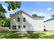 The backyard features a well-maintained lawn, providing ample space for outdoor activities at 5229 Tarrywood Ln, Charlotte, NC 28205