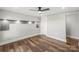 Neutral bedroom design with a fan and unique lighting at 5354 Sherrills Ford Rd, Catawba, NC 28609
