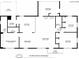 Floor plan showing layout of home with dimensions of rooms and other areas at 5354 Sherrills Ford Rd, Catawba, NC 28609