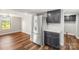 Spacious kitchen area with modern refrigerator and dining area at 5354 Sherrills Ford Rd, Catawba, NC 28609