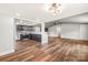 Bright living area leading into a modern kitchen and dining area at 5354 Sherrills Ford Rd, Catawba, NC 28609