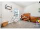 A bedroom furnished as a Bedroom with a crib, changing table, and toddler toys at 5720 Enochville School Rd, Kannapolis, NC 28081