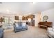 Open floor plan showing living room, dining area, and kitchen at 5720 Enochville School Rd, Kannapolis, NC 28081