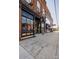 Exterior shot of a vintage storefront with black trim and ornate details in small town at 5888 Wood Duck Way, Catawba, NC 28609