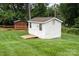 This property includes a useful storage shed in the backyard at 9319 Chislehurst Rd, Mint Hill, NC 28227