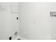 Functional laundry area features essential connections and a clean, organized layout at 111 Wolfe Rd, Shelby, NC 28152