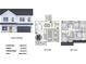 Floor plan and exterior view of home at 118 Durham Rd, Stanley, NC 28164