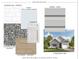 Home specifications showcase granite countertops, white cabinets, grey siding, and subway tile backsplash at 1231 Edgewood Rd, Charlotte, NC 28208
