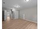 Bonus room featuring two doorways and luxury vinyl plank flooring at 126 Aurora Blvd, Matthews, NC 28105