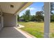 View from the porch showing the large front yard at 126 Aurora Blvd, Matthews, NC 28105