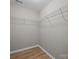 Walk-in closet with built-in wire shelving for optimal organization at 130 Aurora Blvd, Matthews, NC 28105