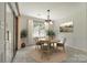 Cozy dining room with natural light, perfect for Gathering meals and entertaining guests at 1520 Deer Forest Dr, Fort Mill, SC 29707