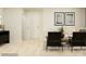 Bright living room featuring hardwood floors and modern decor at 1547 Cottage Creek Dr, Bessemer City, NC 28016