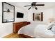 Cozy bedroom with natural light, a ceiling fan, and ample storage space at 2607 Vail Ave, Charlotte, NC 28207