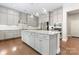 Gourmet eat-in kitchen with granite countertops, a large island, and stainless steel appliances at 4008 Pinot Way, Fort Mill, SC 29707