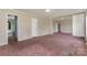 The large open living room offers plenty of space at 828 Carver St # 17-19, Shelby, NC 28152