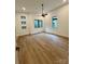 Spacious bedroom featuring luxury vinyl plank flooring, a modern fan, and recessed lighting at 908 Apex Dr, Albemarle, NC 28001