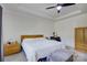Spacious main bedroom with neutral walls, carpeted floors, and a comfortable bed at 9226 Dunwich Dr, Gastonia, NC 28056