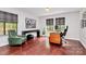 Spacious home office with natural light, hardwood floors, and modern decor at 9423 Man O War Rd, Fort Mill, SC 29707