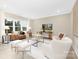 Bright living room features a leather sofa, plush chairs, and large windows for natural light at 9858 Jack Nicklaus Dr # 897, Lancaster, SC 29720