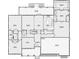 Detailed floor plan showcasing a spacious primary bedroom, kitchen, Gathering room, and a three-bay garage at 0000 Milling Rd, Rock Hill, SC 29730