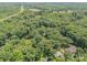 Sprawling, wooded landscape interspersed with a winding highway and pockets of homes nestled within the trees at 1123 Timberlane Dr, Lincolnton, NC 28092