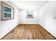 Cozy bedroom featuring hardwood floors and lots of natural light at 132 Windy Hill Rd, Statesville, NC 28625