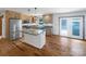 Modern kitchen with stainless steel appliances and granite countertops at 132 Windy Hill Rd, Statesville, NC 28625