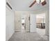 Bedroom with closet and view to downstairs hallway at 2769 Independence Way, Gastonia, NC 28056