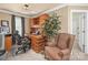 Home office with desk, cabinets, and chair at 2769 Independence Way, Gastonia, NC 28056