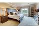 This primary bedroom has wood accents, a soft carpet, and built-in shelving at 355 Pelham Ln, Mooresville, NC 28115