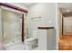 Full bathroom offers a shower/tub and a toilet at 441 Wildlife Club Ln, Taylorsville, NC 28681