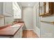 The bathroom features a vanity with a sink, a mirror, and a towel rack at 441 Wildlife Club Ln, Taylorsville, NC 28681
