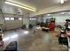 Large two-car garage with plentiful storage space, work benches, and equipment at 5570 George Henry Dr, Hickory, NC 28602