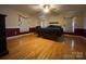 Spacious main bedroom with hardwood floors and lots of natural light at 5570 George Henry Dr, Hickory, NC 28602