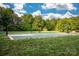 Community basketball court featuring two hoops and ample green space, perfect for outdoor fun at 8805 Deerland Ct, Huntersville, NC 28078