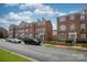 Charming brick townhome with manicured landscaping and a welcoming entrance at 11123 Waxberry Dr, Charlotte, NC 29277