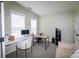 Bright home office with large windows, modern furnishings, and ample workspace at 11123 Waxberry Dr, Charlotte, NC 29277