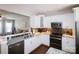 Modern kitchen featuring stainless steel appliances, and updated counters at 11123 Waxberry Dr, Charlotte, NC 29277
