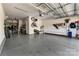 Spacious garage with ample storage and room for multiple vehicles or workshop space at 11313 Limehurst Pl, Charlotte, NC 28278