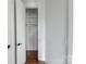 Walk-in closet with shelving and hardware at 115 Augusta Ln, Shelby, NC 28150