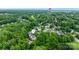 Aerial view of wooded neighborhood near NorthStone Country Club at 12002 Cobham Ct, Huntersville, NC 28078