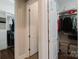 Convenient access to two walk-in closets, providing ample storage for clothes, hats, and accessories at 15103 Cimarron Hills Ln, Charlotte, NC 28278