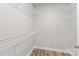 Walk-in closet featuring shelving units at 16344 Redstone Mountain Ln, Charlotte, NC 28277